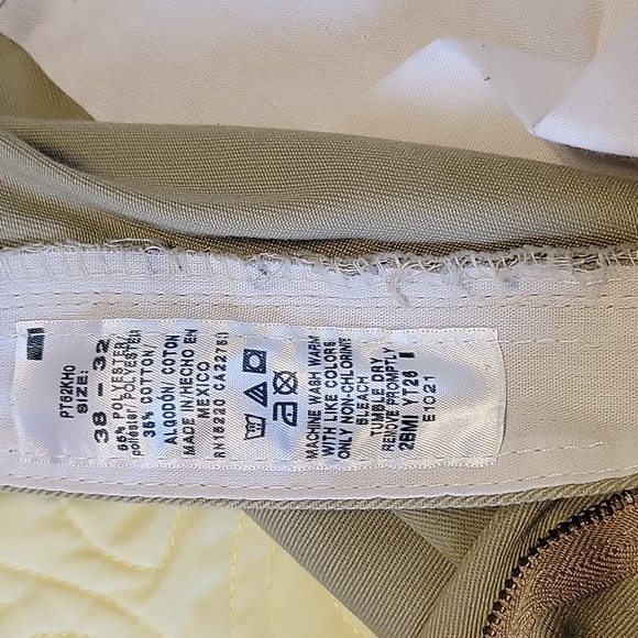 RED KAP KHAKI MENS WORK PANTS - Picture 2 of 3